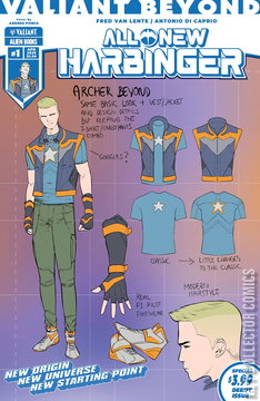 Variant Cover for Valiant Beyond: All-New Harbinger #1