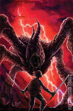 Variant Cover for Teenage Mutant Ninja Turtles / Stranger Things #4