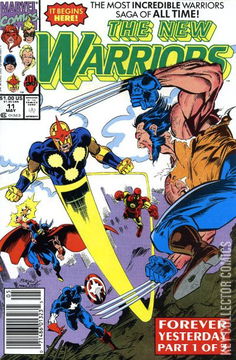 Variant Cover for New Warriors #11