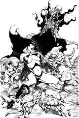 Variant Cover for Vengeance of Vampirella #10