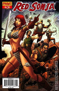 Variant Cover for Red Sonja #51