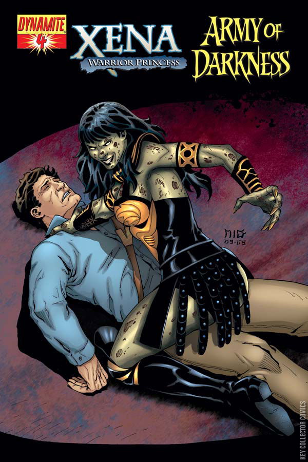 Variant Cover for Xena / Army of Darkness: What Again #4