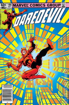 Variant Cover for Daredevil #186