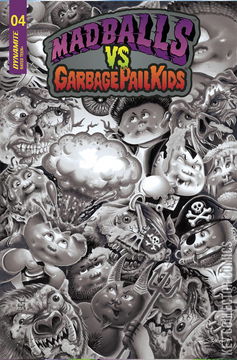 Variant Cover for Madballs vs. Garbage Pail Kids #4