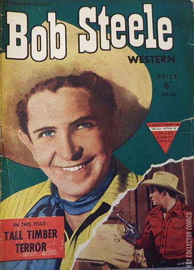 Cover art for Bob Steele Western #53 