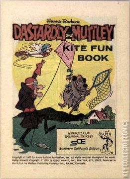 Variant Cover for Dastardly and Muttley: Kite Fun Book