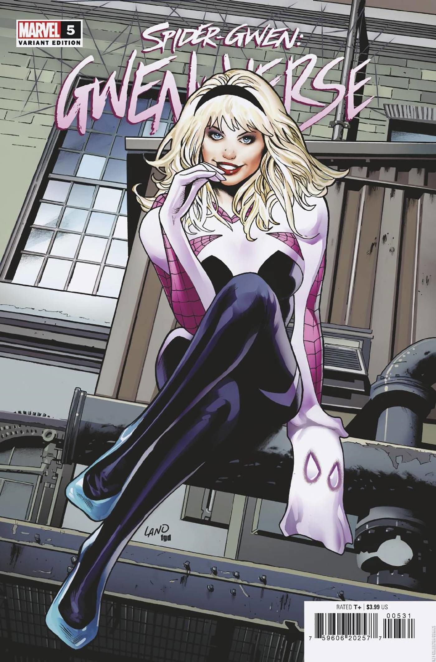 Variant Cover for Spider-Gwen: Gwenverse #5