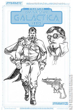 Variant Cover for Battlestar Galactica: Steampunk 1880 #2