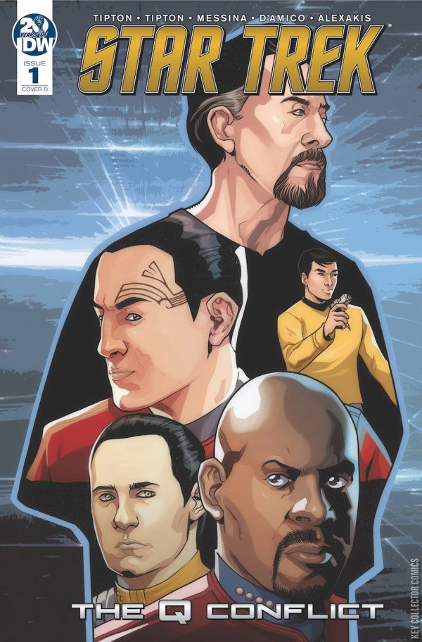 Variant Cover for Star Trek: The Q Conflict #1