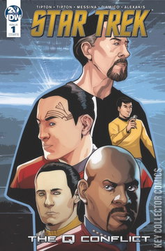 Variant Cover for Star Trek: The Q Conflict #1