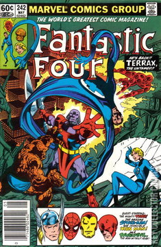 Variant Cover for Fantastic Four #242