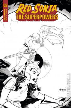 Variant Cover for Red Sonja: The Superpowers #3