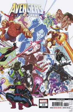 Variant Cover for Avengers: No Road Home #10