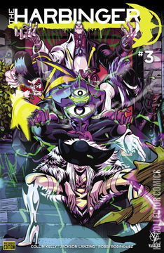 Variant Cover for The Harbinger #3