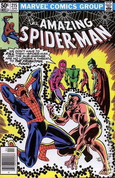 Variant Cover for Amazing Spider-Man #215