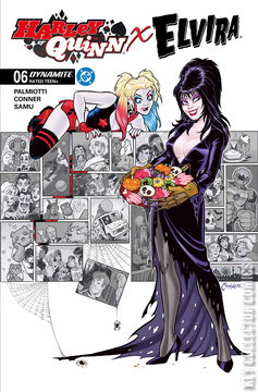 Variant Cover for Harley Quinn x Elvira #6