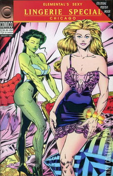 Variant Cover for Elementals Sexy Lingerie Special #1