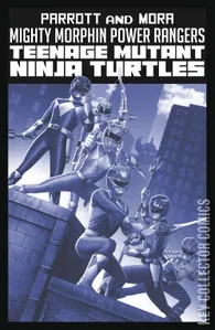 Mighty Morphin Power Rangers / Teenage Mutant Ninja Turtles Black & White Edition #1