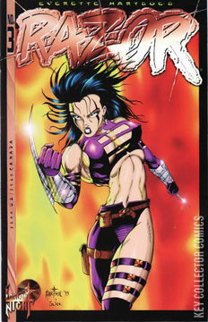 Variant Cover for Razor: Burn #3