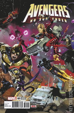 Variant Cover for Avengers, The #681