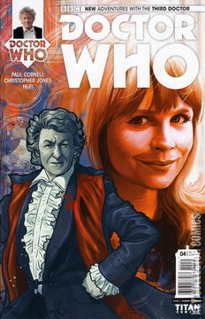 Variant Cover for Doctor Who: The Third Doctor #4