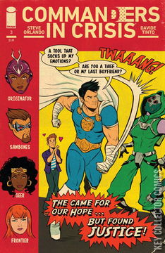 Variant Cover for Commanders In Crisis #3