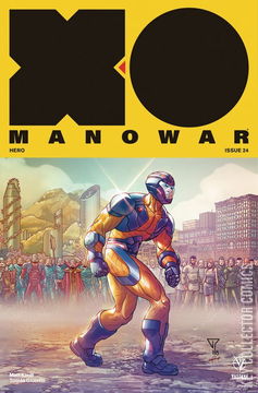 Variant Cover for X-O Manowar #24