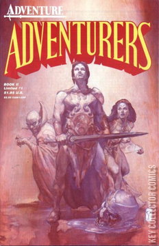Variant Cover for The Adventurers: Book II #1