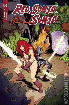 Variant Cover for Red Sonja / Hell Sonja #4