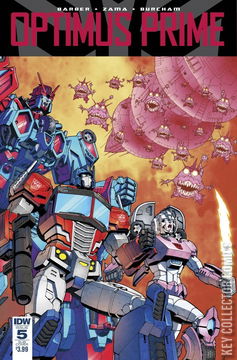 Variant Cover for Optimus Prime #5