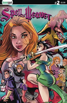 Variant Cover for Spellweaver #2