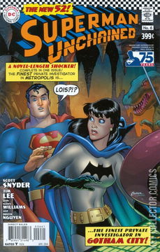 Variant Cover for Superman Unchained #6