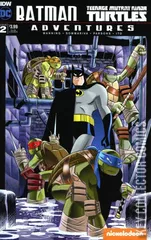 Variant Cover for Batman / Teenage Mutant Ninja Turtles Adventures #2