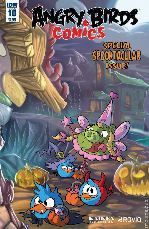 Angry Birds Comics #10 Published October 2016 | Key Col