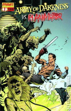 Variant Cover for Army of Darkness vs. Reanimator #1