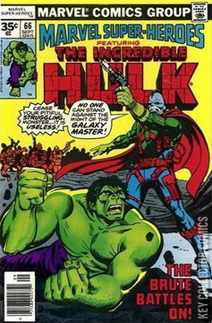 Variant Cover for Marvel Super-Heroes #66