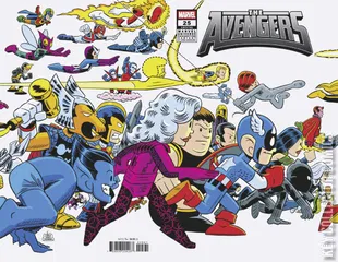 Variant Cover for Avengers #25