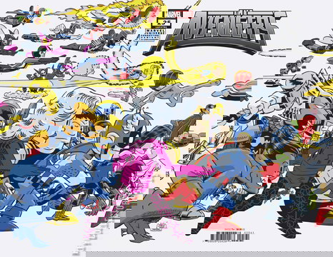 Variant Cover for Avengers #25