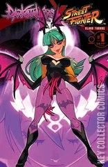 Cover for Darkstalkers x Street Fighter: Blood Throne #1