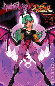 Variant Cover for Darkstalkers x Street Fighter: Blood Throne #1