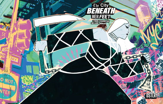 Variant Cover for City Beneath Her Feet #2