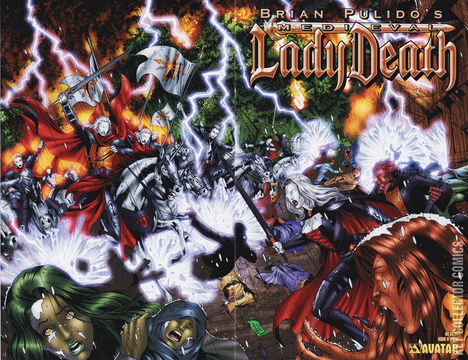 Variant Cover for Medieval Lady Death #8