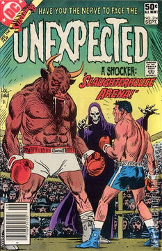 Variant Cover for The Unexpected #214