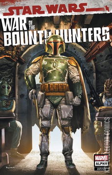 Variant Cover for Star Wars: War of the Bounty Hunters Alpha #1