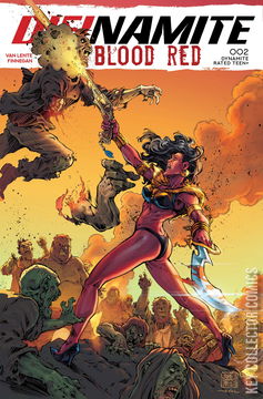 Variant Cover for Die!namite: Blood Red #2