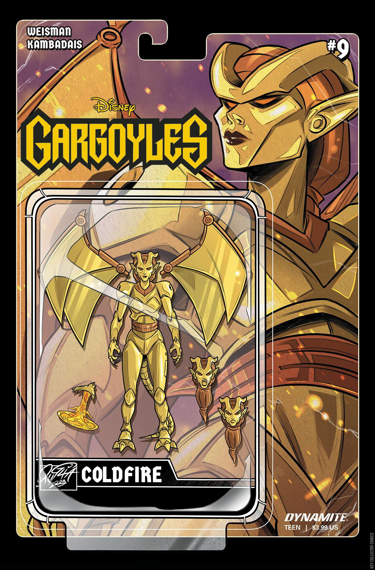 Variant Cover for Gargoyles #9