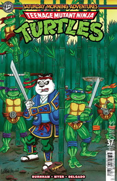 Variant Cover for Teenage Mutant Ninja Turtles: Saturday Morning Adventures #37