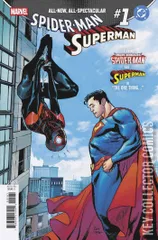 Variant Cover for Marvel / DC: Spider-Man / Superman #1