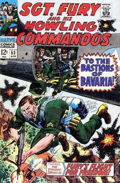 Cover art for Sgt. Fury and His Howling Commandos #53