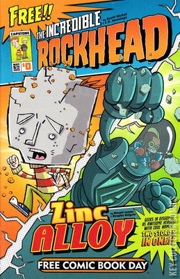 Free Comic Book Day 2012: The Rockhead / Zinc Alloy
